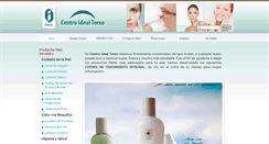 Desktop Screenshot of idealybelleza.com